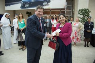 Justin Chippendale visiting Doha